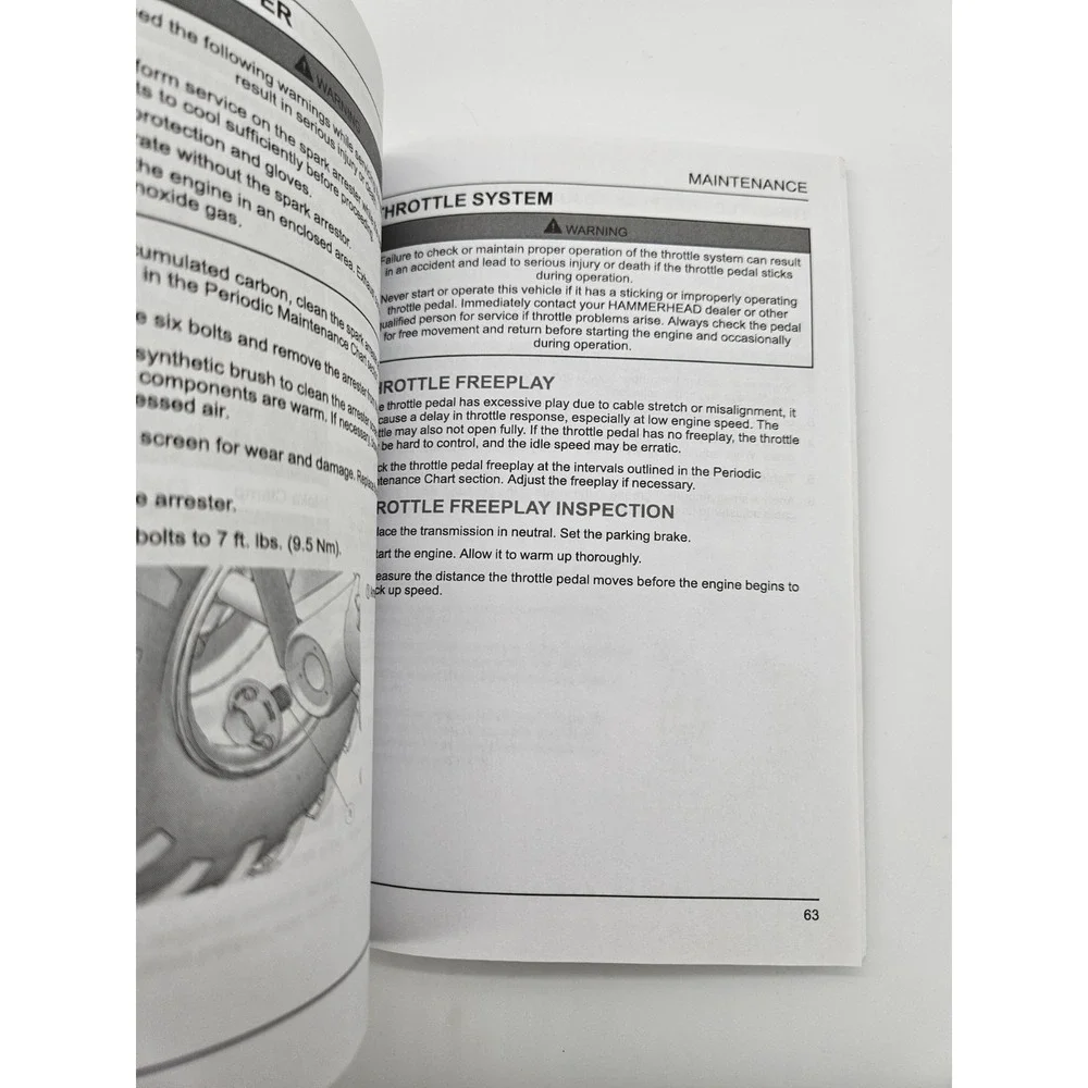 2021 Hammerhead R-150 Owner's Manual for Maintenance‎ and Safety